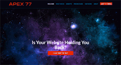 Desktop Screenshot of apex77.com