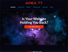 Tablet Screenshot of apex77.com